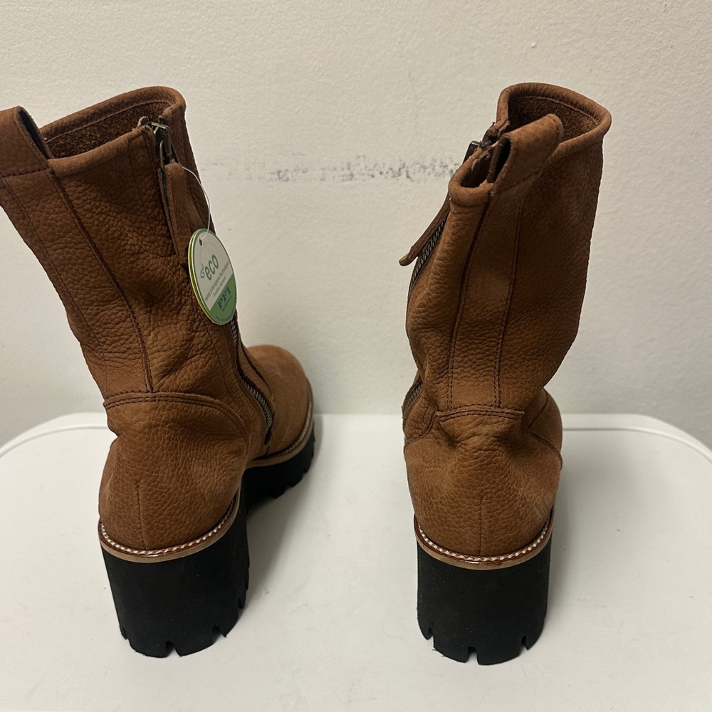 PAUL GREEN NEWBURRY SUEDE WEDGE BOOTS, VERY COMFORTABLE. U.S WOMEN SIZE : 7 - Picture 6 of 11